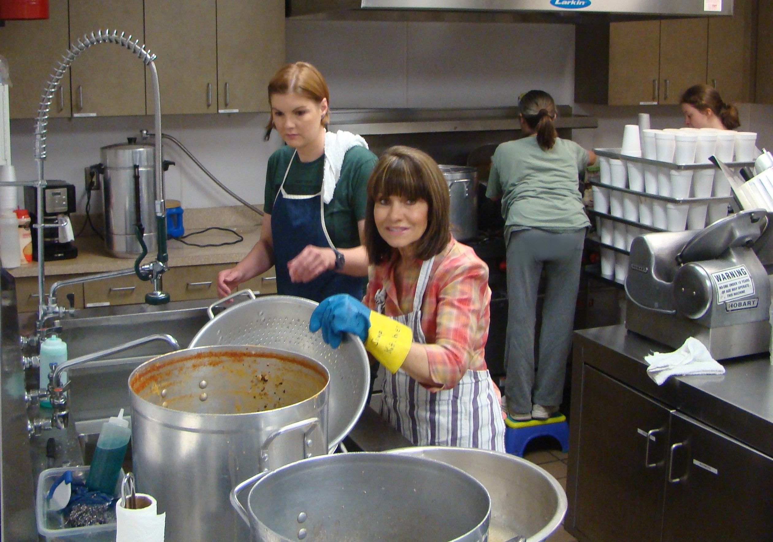 Week 8 Day 3 Miki At St Marys Soup Kitchen Volunteer Odyssey