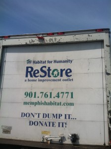 The ReStore will even come pick up your donation!