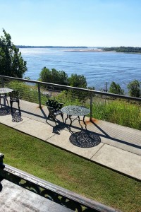 View of the Mississippi from the Metal Museum