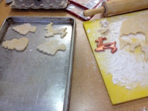 cookie making!