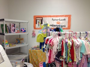 Where the moms use their points to purchase items!